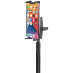 Slim-Grip® Ultra Phone Holder with Seat Rail Mount and 18-Inch Bendable Gooseneck