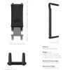 Slim-Grip® Ultra Premium Aluminum Motorcycle Handlebar Phone and Midsize Tablet Mount