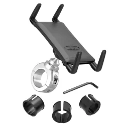 Slim-Grip® Ultra Premium Aluminum Motorcycle Handlebar Phone and Midsize Tablet Mount