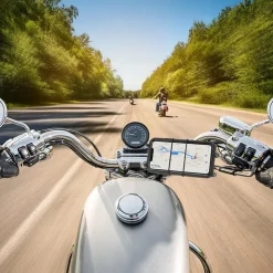 Slim-Grip® Ultra Premium Aluminum Motorcycle Handlebar Smartphone Mount