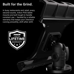 Slim-Grip® Ultra Pro POS Drill-Base Tablet Mount