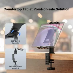 Slim-Grip® Ultra Pro POS Tablet Mount with 4" Arm