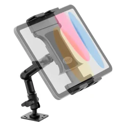 Slim-Grip® Ultra Pro Tablet Holder with Multi-Angle Arm and Drill-Base Mount