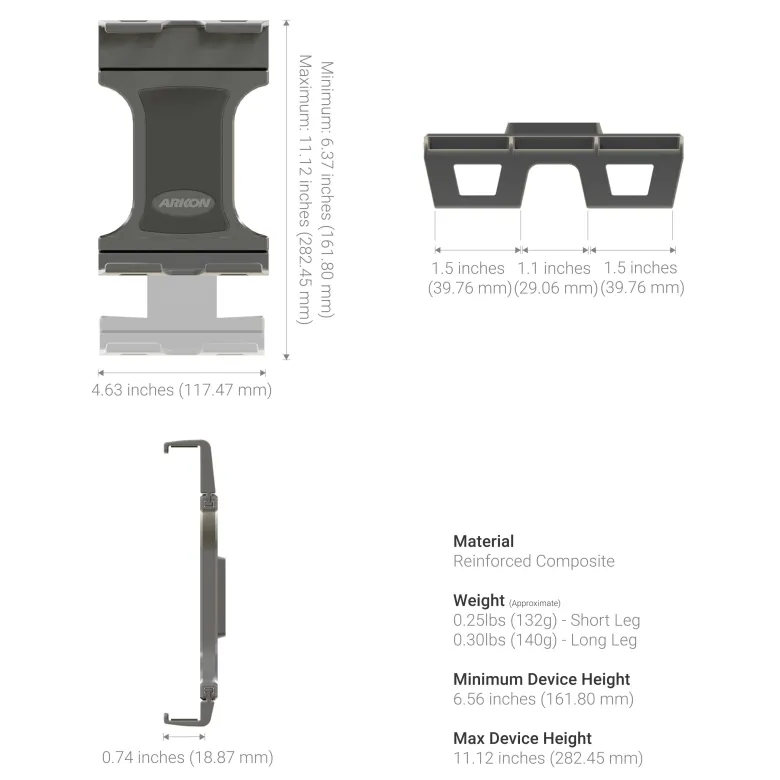 Slim-Grip® Ultra Pro Universal Tablet Holder with Clamp Mount
