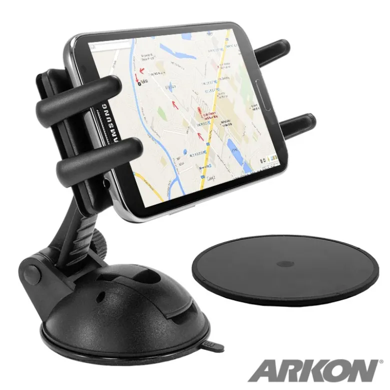 Slim-Grip® Ultra Sticky Suction Windshield or Dash Phone Car Mount for iPad, Note, and more