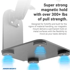 SteadyMag™ Magnetic Mount System with Large Barcode Scanner Holder