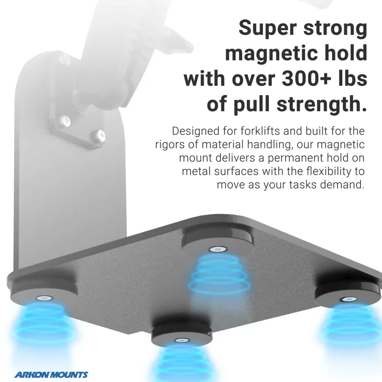 SteadyMag™ Magnetic Mount System with Large Barcode Scanner Holder