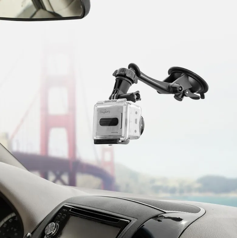 Sticky Suction Windshield or Dash Car Mount for GoPro HERO Action Cameras