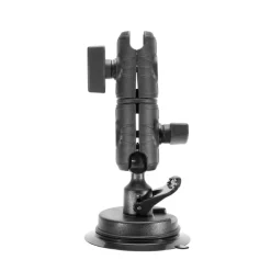 Suction Mount with Double Socket Swivel Arm
