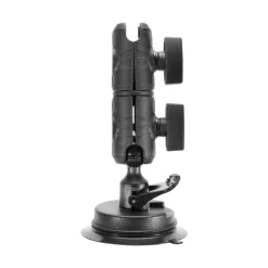 Suction Mount with Double Socket Swivel Arm