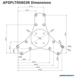 Triple Splitter Bar Plate