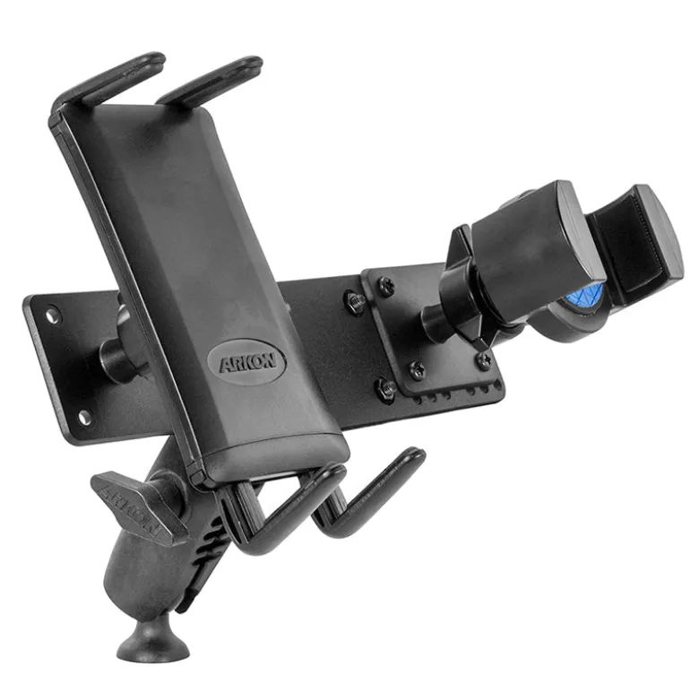 TW Broadcaster Combo - Slim-Grip® Ultra and RoadVise® Phone Tripod Mount Holder for Live Streaming