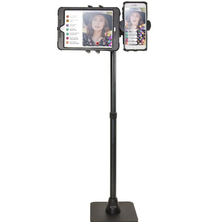 TW Broadcaster Combo Slim-Grip® Ultra 29-inch Stand Holder for Live Streaming