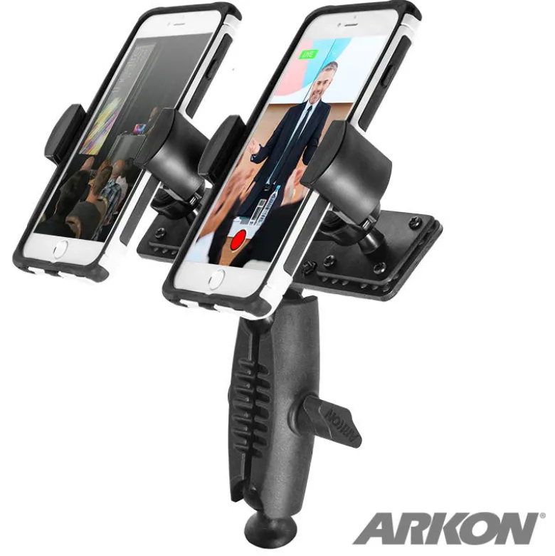 TW Broadcaster Pro - Side-by-Side RoadVise® Tripod Mount for Live Streaming on Facebook Live