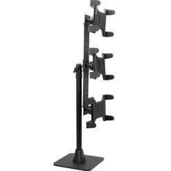 TW Broadcaster TriStreamer Triple Tablet Holder 29-inch Countertop or Desk Stand for Live Streaming