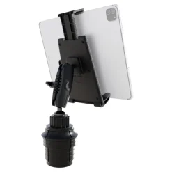 Universal Push-Button Tablet Cup Holder Mount