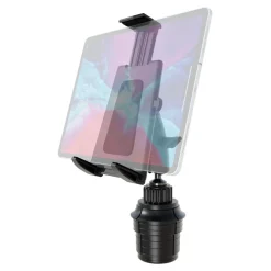 Universal Push-Button Tablet Cup Holder Mount