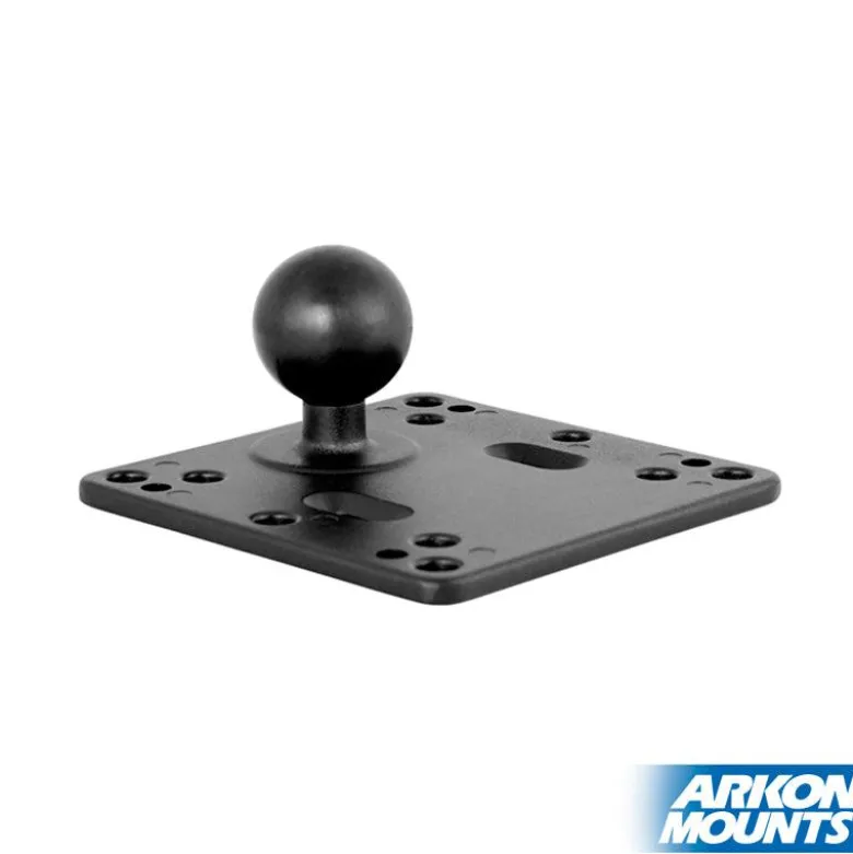 VESA 75 / VESA 100 to 38mm (1.5 inch) Ball Adapter Plate