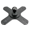 VESA 75 / VESA 100 to 25mm Ball Mount Bracket Adapter