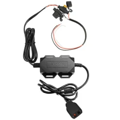 30W 2-Port Quick Charge 3.0 and USB-A Car Fixed Install Charger