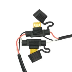 30W 2-Port Quick Charge 3.0 and USB-A Car Fixed Install Charger