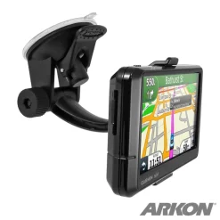 Windshield Mount with Adjustable Lever and 17mm Ball – Compatible with Garmin GPS Devices