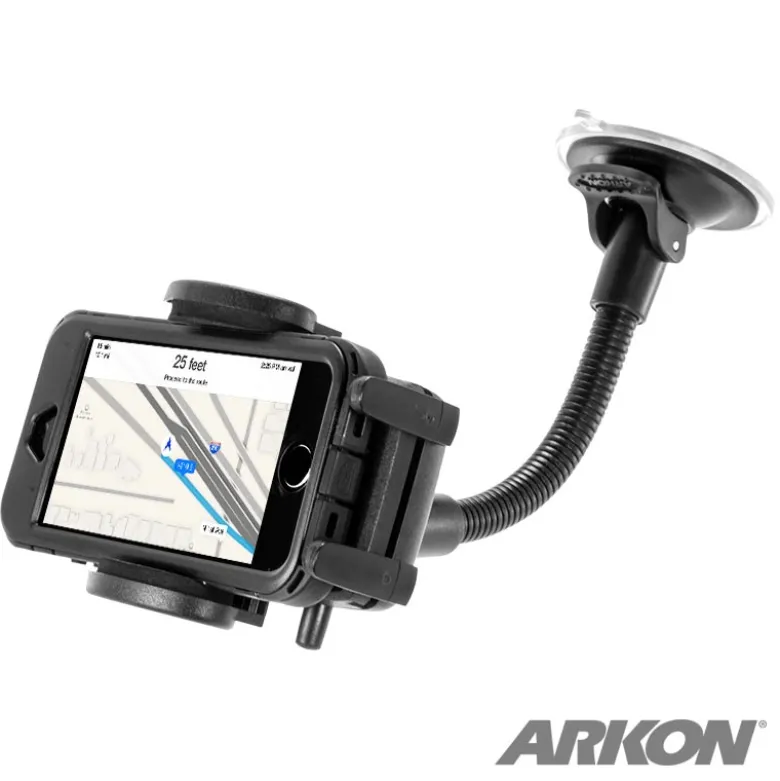 Windshield Suction Car Mount for iPhone, Galaxy, and Note