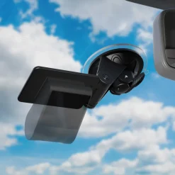 Windshield Suction Mount for EZ Pass Toll Transponders, Bluetooth GPS Receivers, and Radar Detectors
