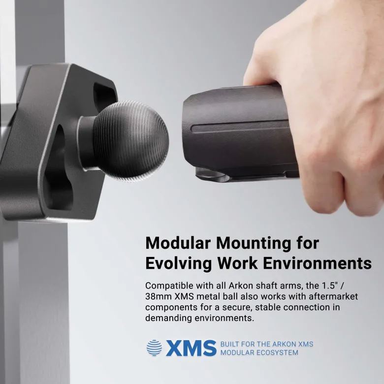 XMS™ Forklift Guard Rail Mount – 1.5”/38mm Ball