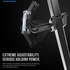 XMS™ Heavy Duty Forklift Mount with LockVise™ Metal Locking Tablet Holder