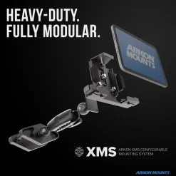 XMS™ Heavy Duty Forklift Mount with LockVise™ Metal XL Locking Tablet Holder
