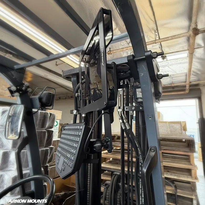 XMS™ Heavy Duty Forklift Mount with Dual Utility Mounting Bracket