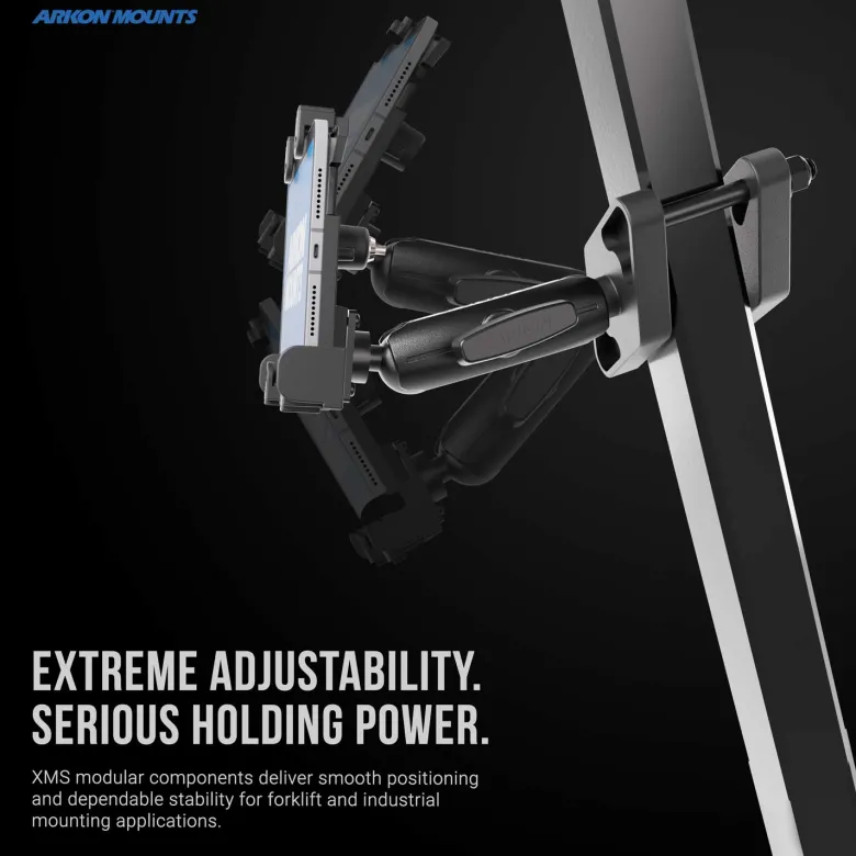 XMS™ Heavy Duty Forklift Mount with LockVise™ Locking Tablet Holder