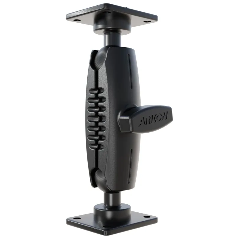 XMS 5" Aluminum AMPS Drill-Base Mounting Pedestal - 25mm Compatible