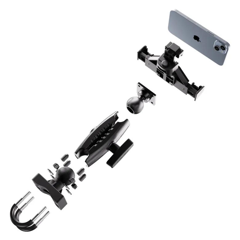 XMS™ U-Bolt Mount with LockVise™ Locking Phone Holder